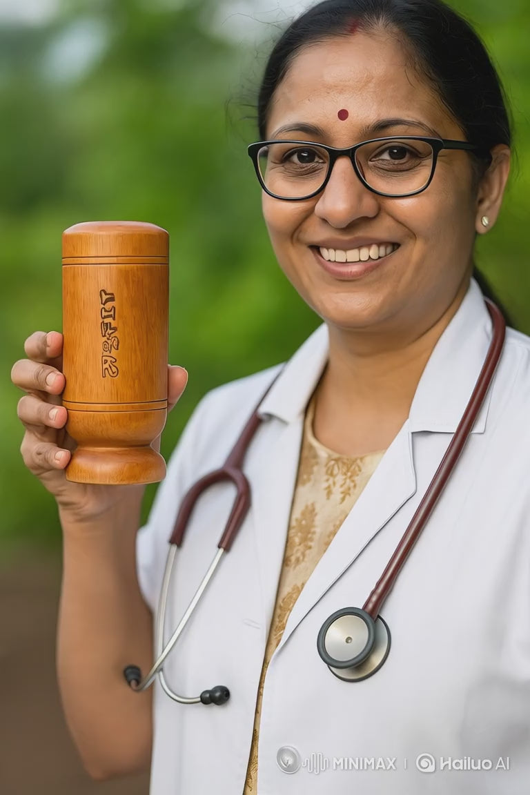 Original Vijaysar wood Sugar Control Glass – Ayurvedic Way to Manage Sugar Levels